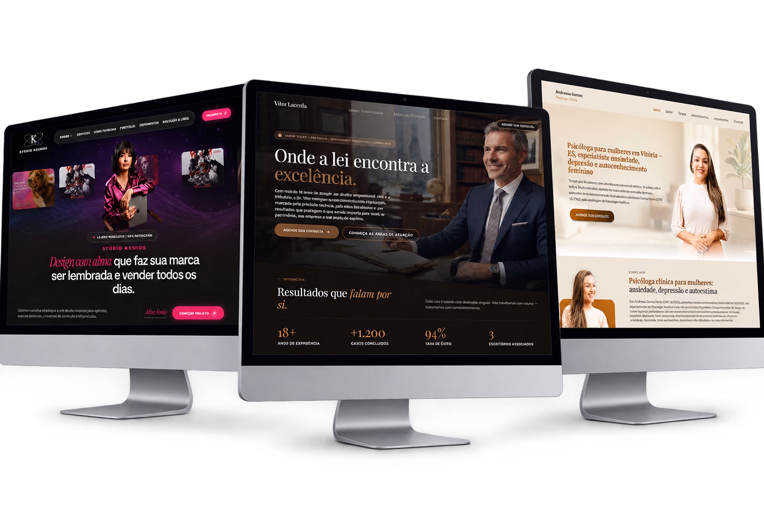 Criação de Sites Profissionais no Rio de Janeiro - Web em Vista