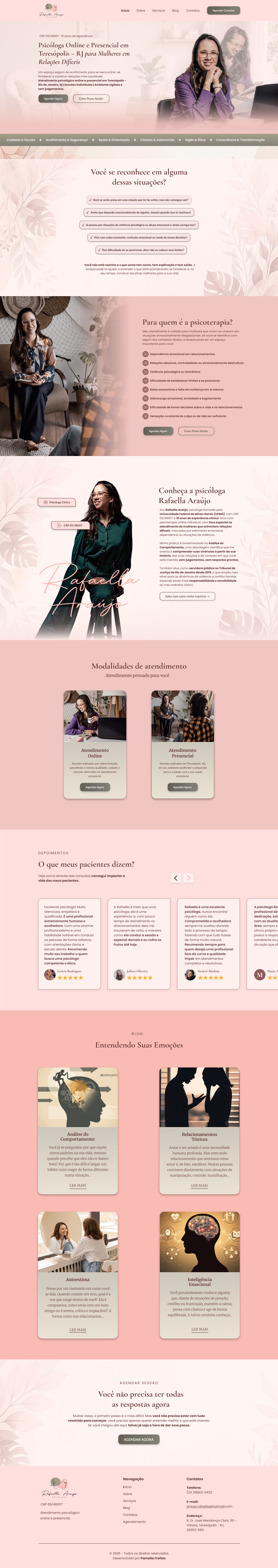 Projeto de Criação de Sites no RJ